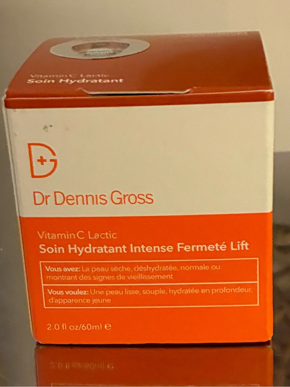 Dr Dennis Gross Vitamin C Lactic Dewy Deep Cream 60mL NIB Sealed